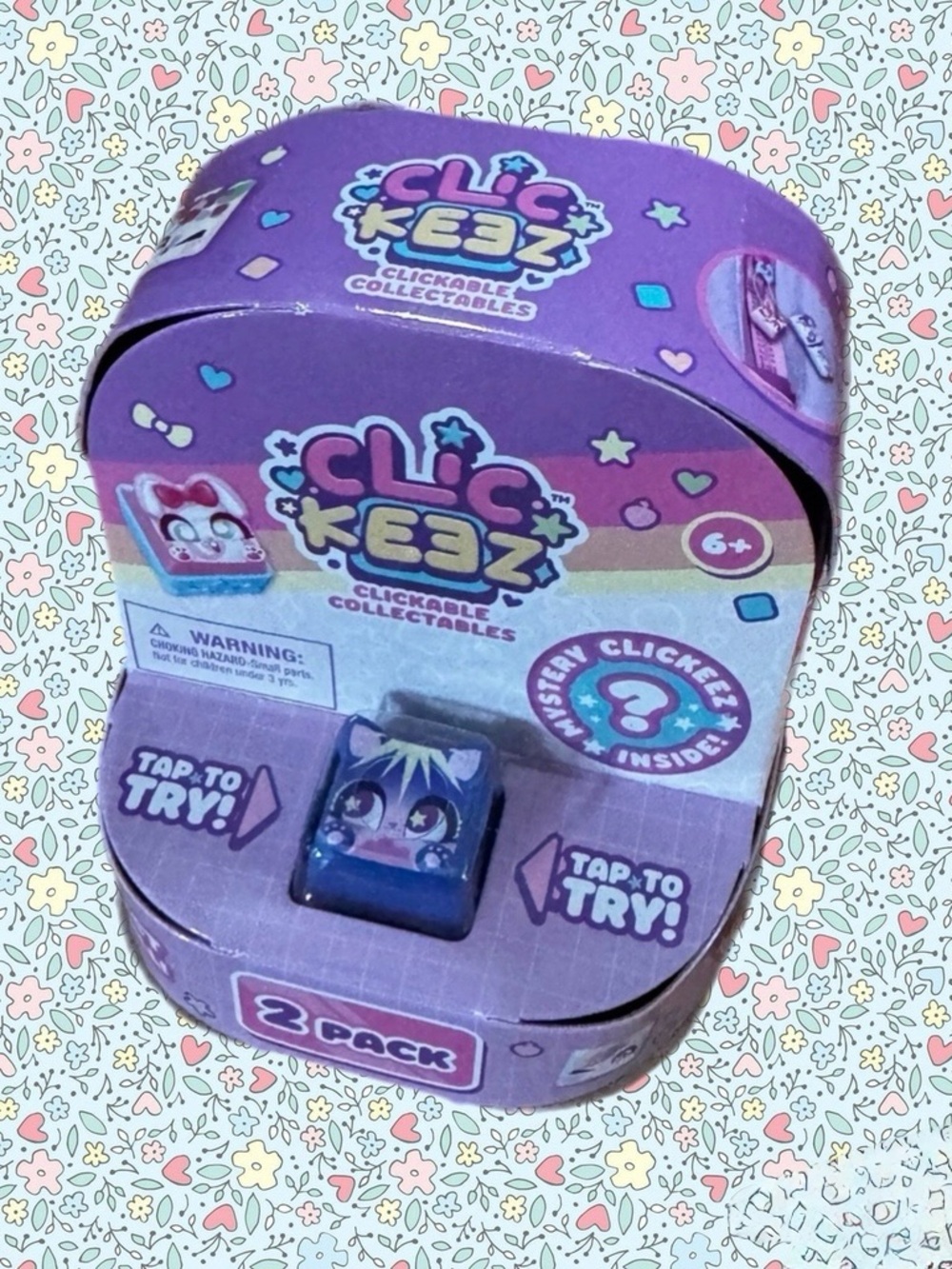 Clickeez (Series 1) 2-Pack Clickable Collectibles SHIPS TODAY